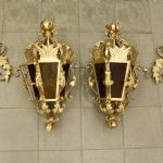 887 2422 WALL LANTERNS